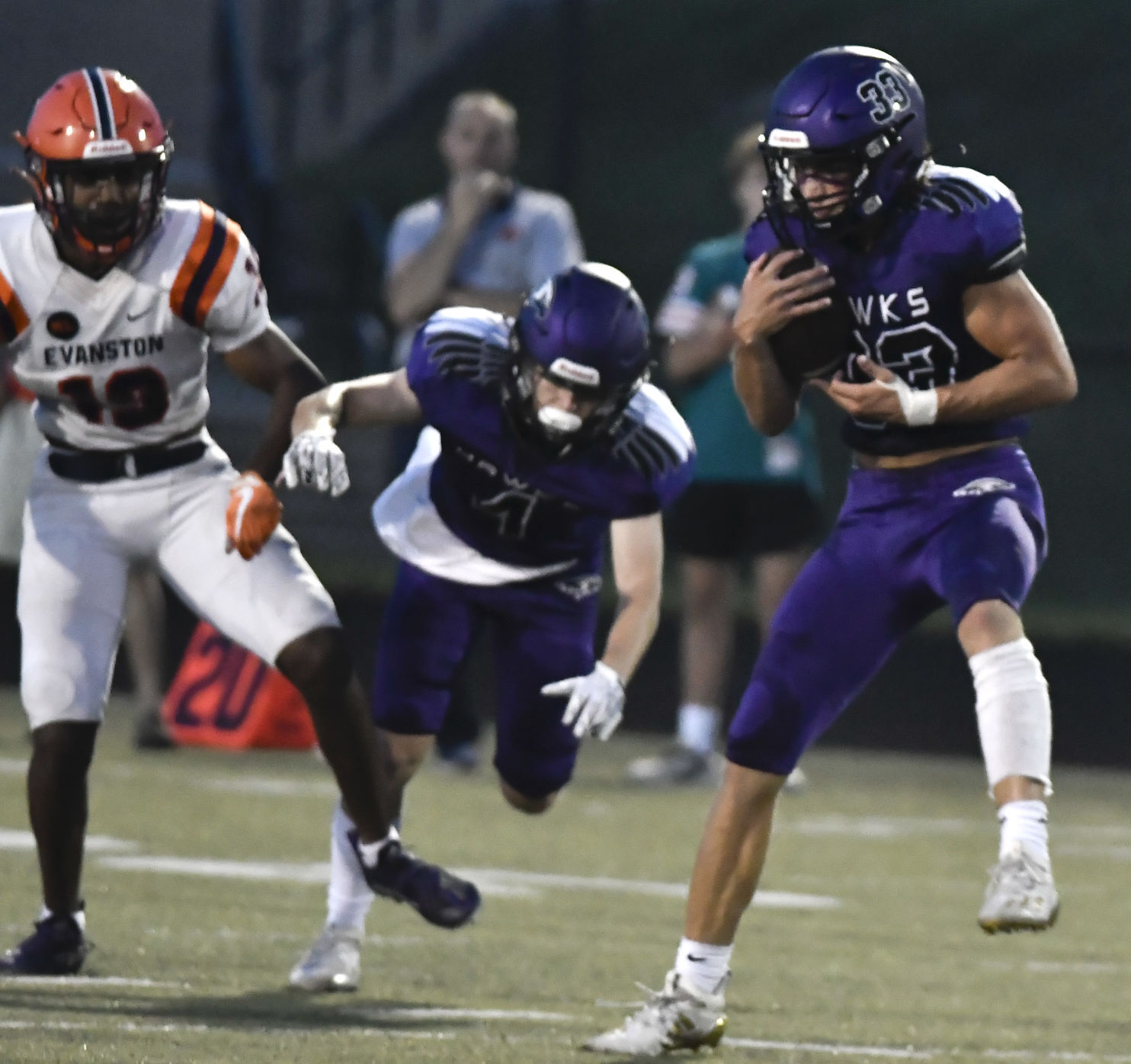 INDIAN TRAIL VS EVANSTON FOOTBALL